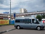 Бесплатный автобус Genser в пункт аренды автомобилей АрендаАвто-улб на ул.Добролюбова